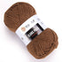 YarnArt Jeans Plus 40 Brown – thick cotton acrylic yarn