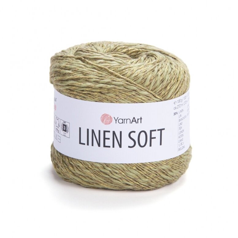 YarnArt Linen Soft 7313 – viscose cotton linen yarn