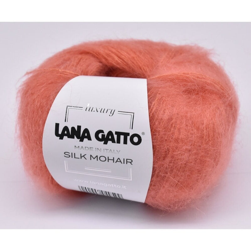 SILK MOHAIR LANA GATTO SM 14393 75% SUPERKID MOHAIR 25% Silk 25 g.