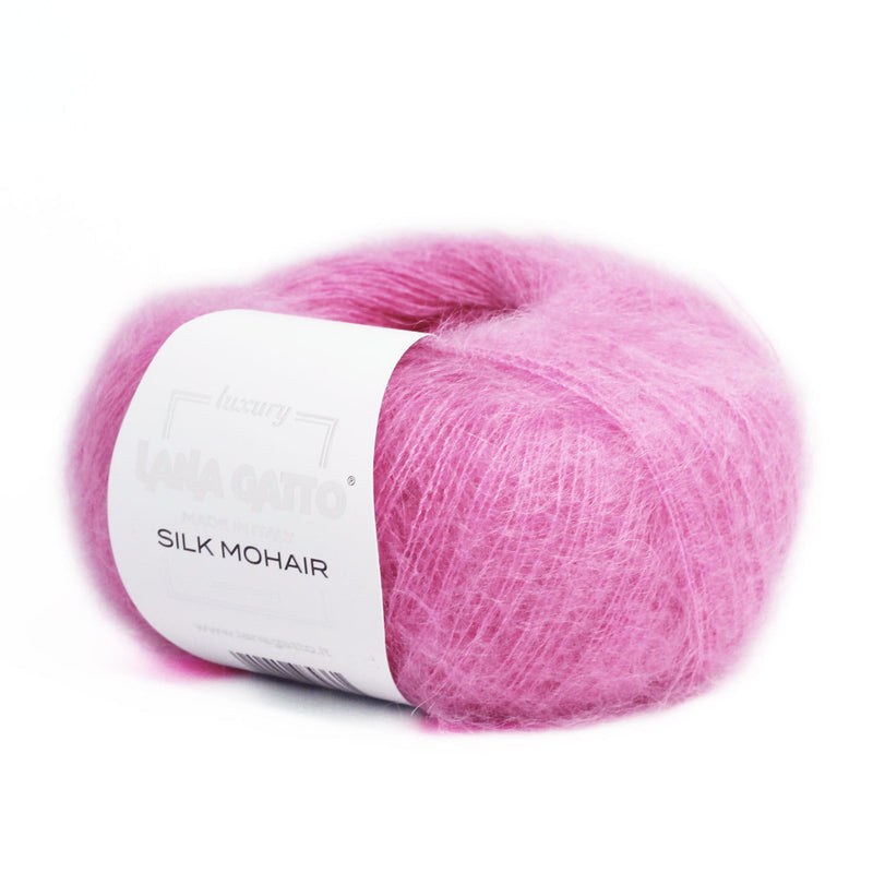 SILK MOHAIR LANA GATTO SM 14393 75% SUPERKID MOHAIR 25% Silk 25 g.