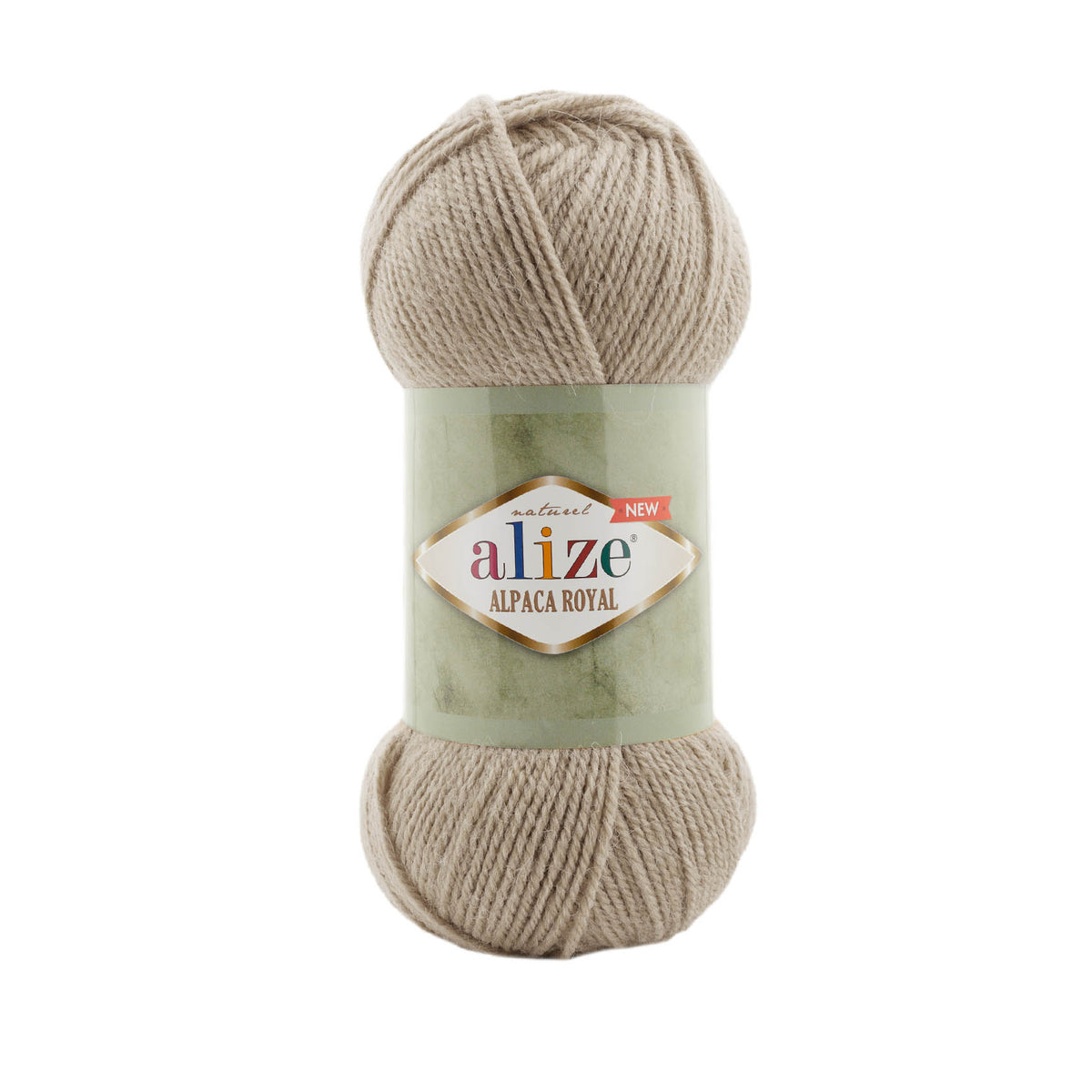 Alize Alpaca Royal NEW Alpaca New Milky Brown Melange (695)