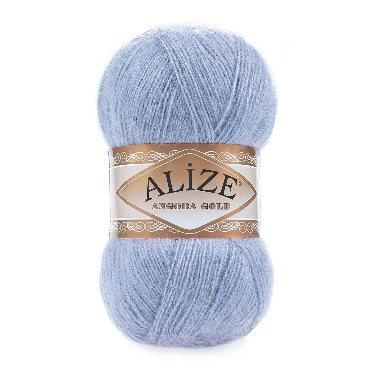 Alize Angora Gold 40 Pervenche – fil laine et acrylique aspect mohair