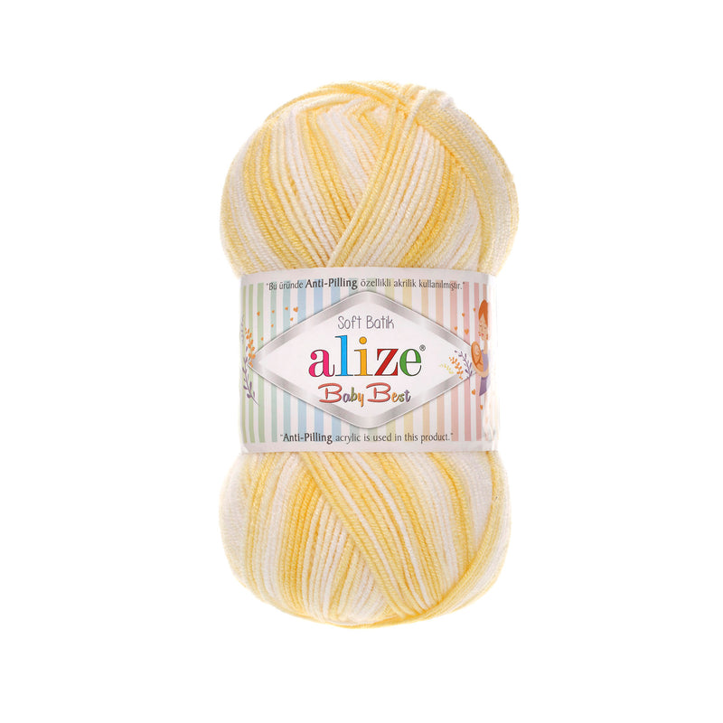Lana Crochet Alize Baby Best Batik Ovillos De 100 G De Lana