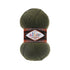 Alize Lanagold Fine 29 Dark Olive – light wool acrylic yarn