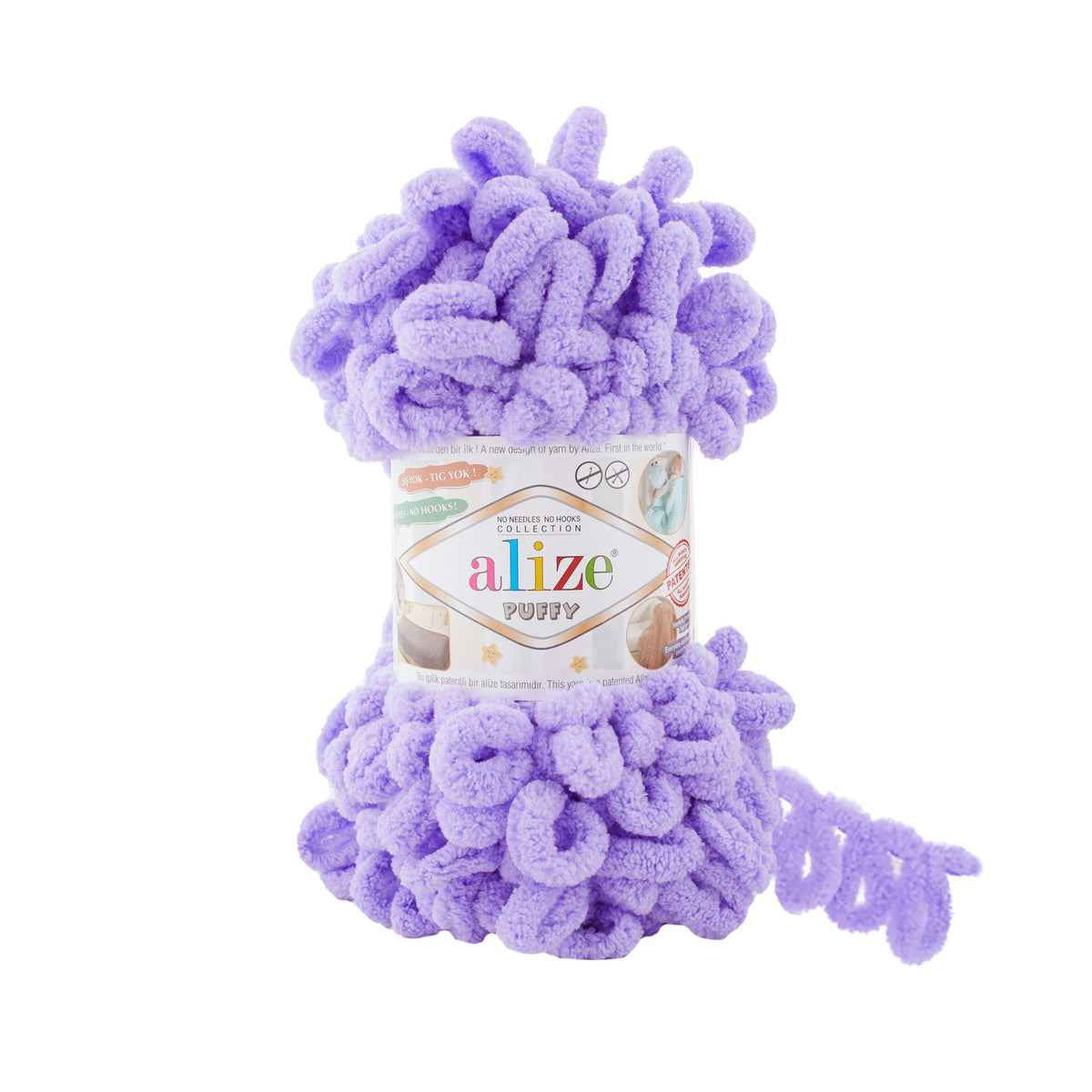 Alize Puffy 788 Blåregn – loopgarn