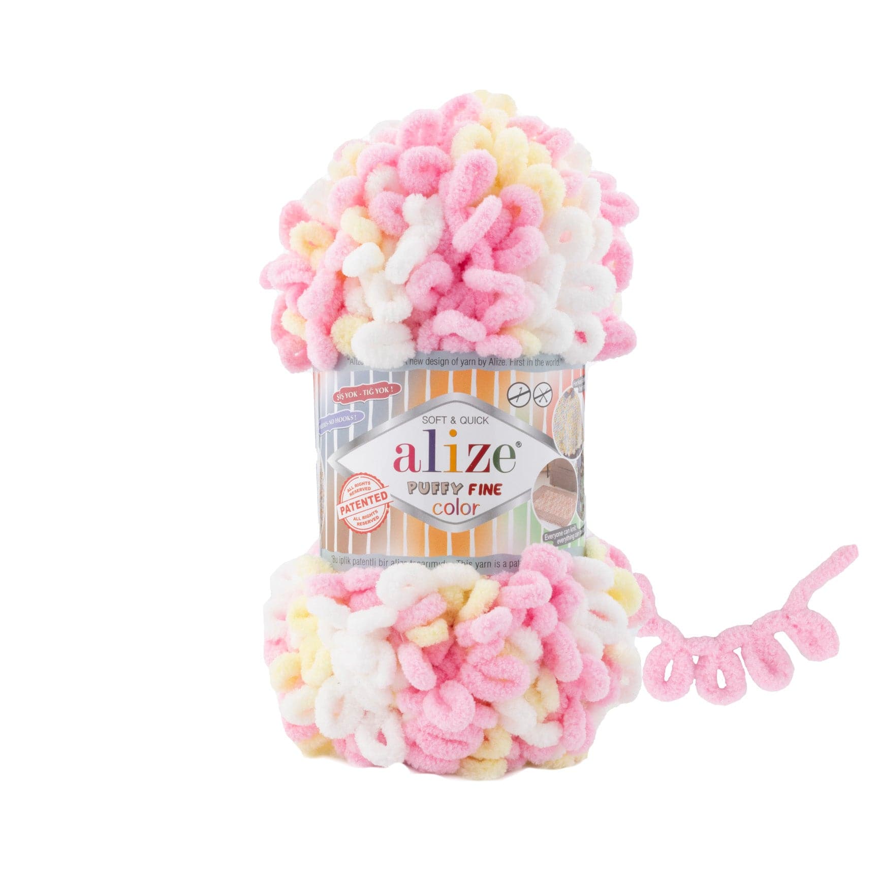 Alize Puffy Fine Color – Variegated Loop Yarn | VILRITA