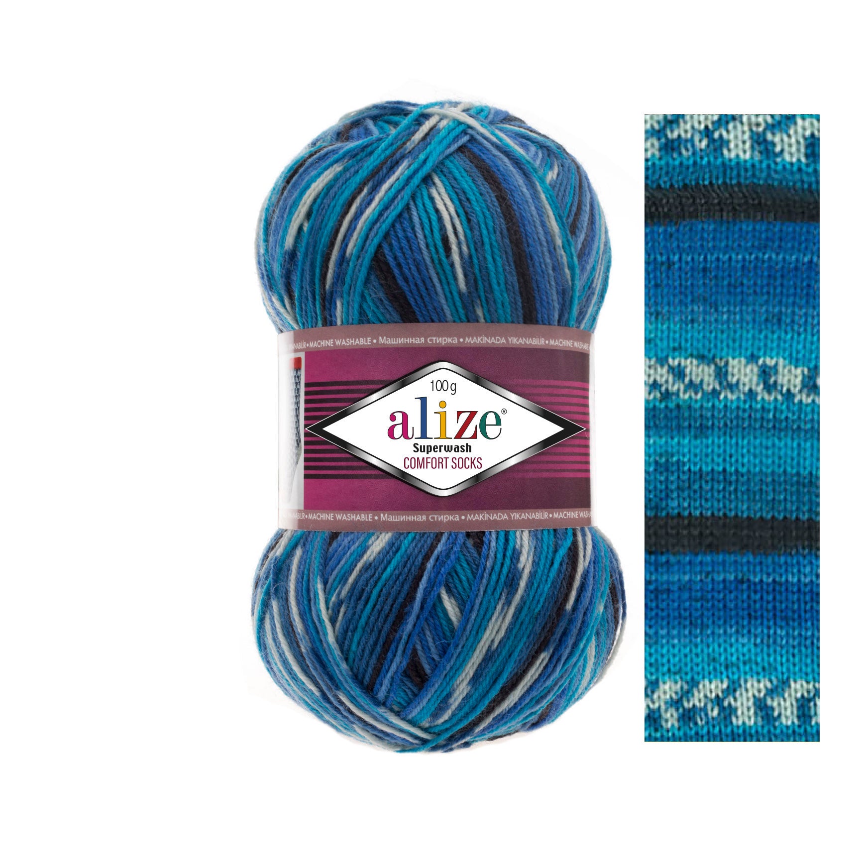 Alize Superwash Comfort Socks