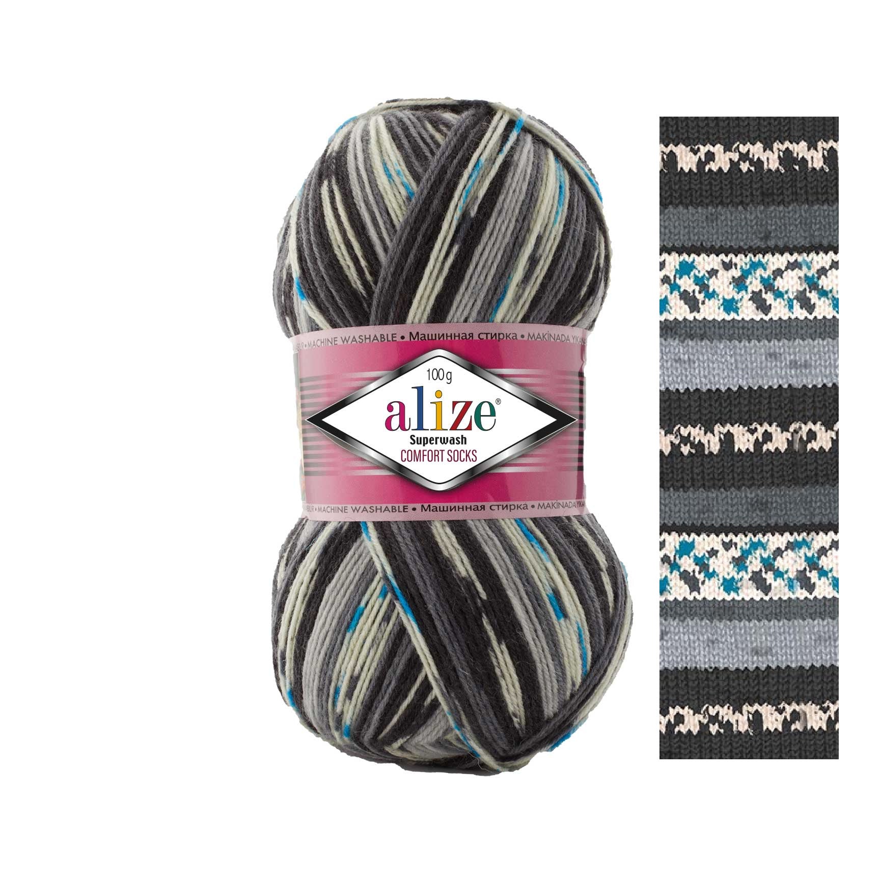 Alize Superwash Comfort Socks