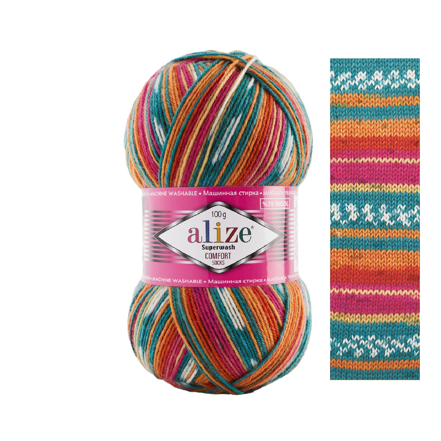 Alize Superwash Comfort Socks