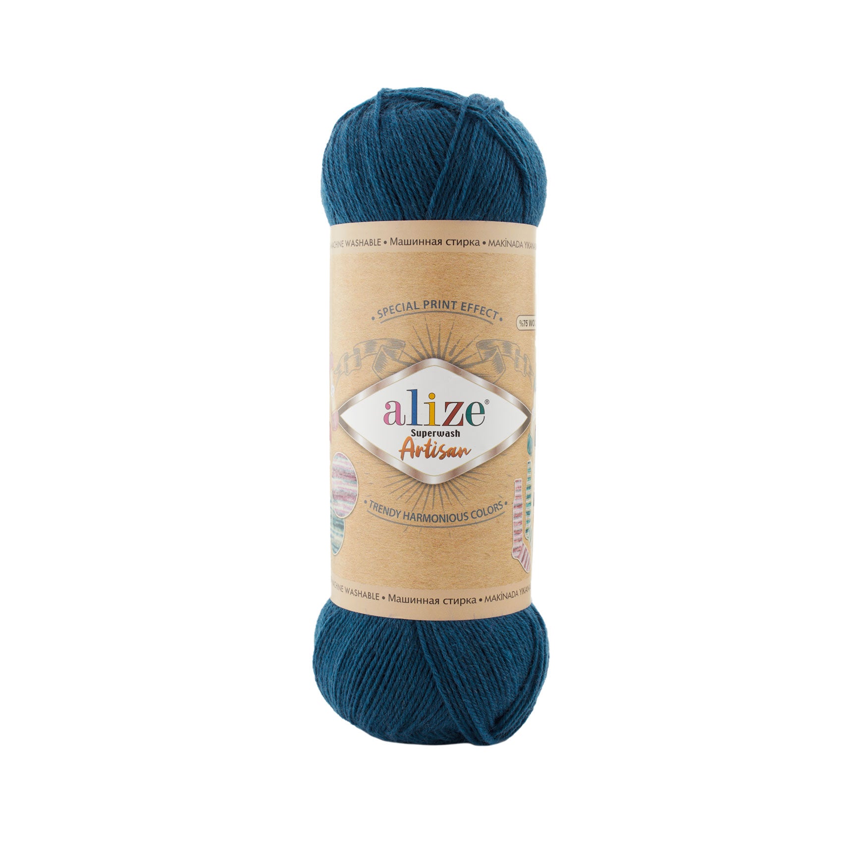 Wohnkult Alize Superwash Comfort - Gomitolo di lana per calze, 3 x 100 g, 33 colori a scelta, tinta unita / multicolore (182, grigio scuro mélange Wohnkult Alize Superwash Comfort - Gomitolo di lana per calze, 3 x 100 g, 33 colori a scelta, tinta unita / multicolore (182, grigio scuro mélange