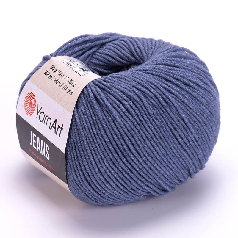 Yarn YARNART JEANS 50 G 160 Meters, Cotton Acrylic Yarn