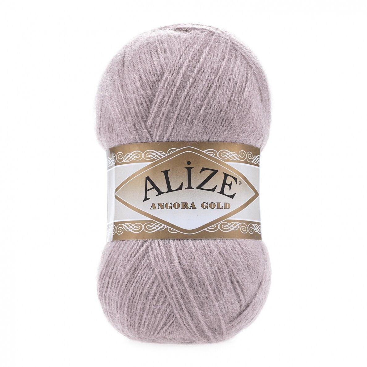 Alize Angora Gold 163 Gris – fil laine et acrylique aspect mohair