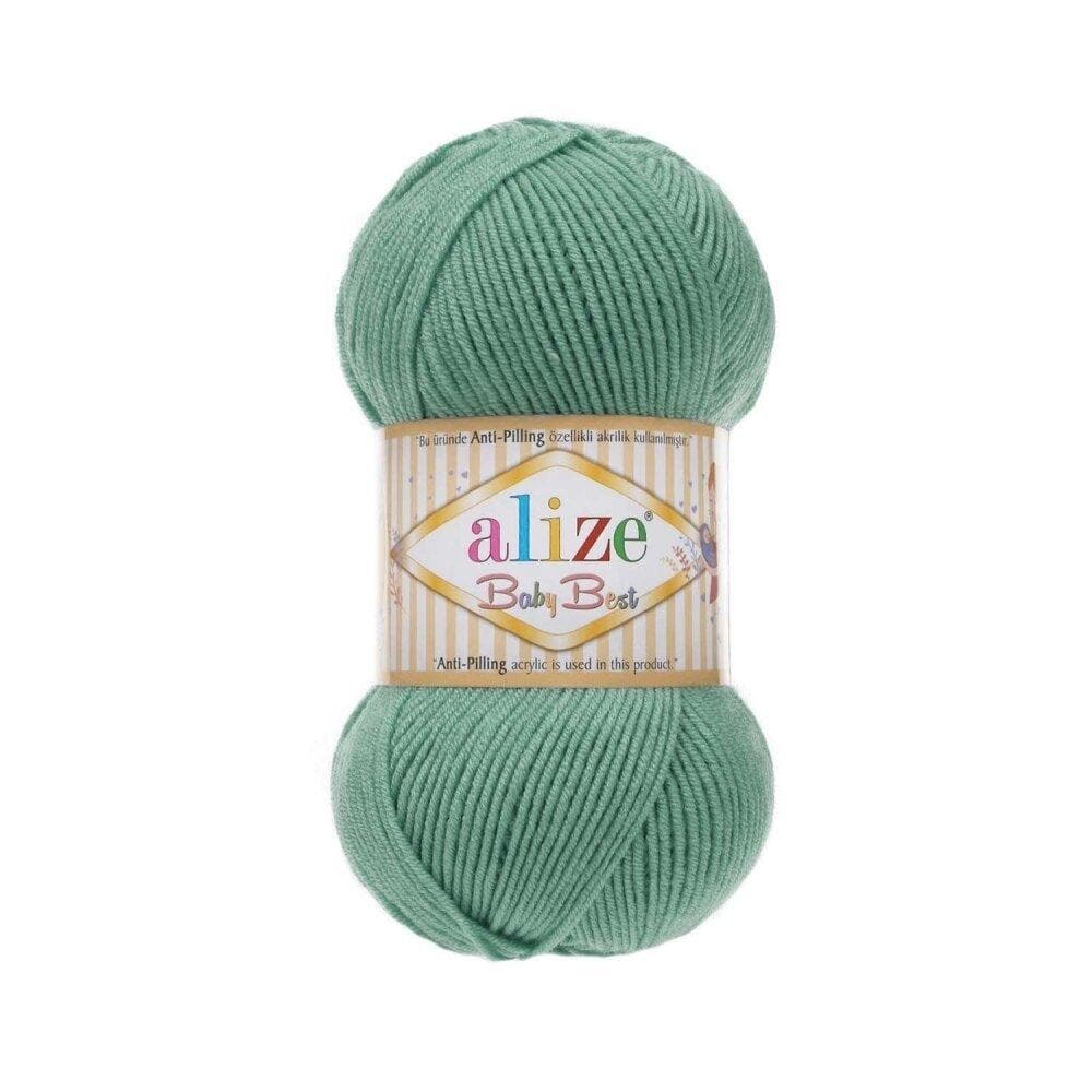 Alize Baby Best 463 Jade – bamboo acrylic baby yarn
