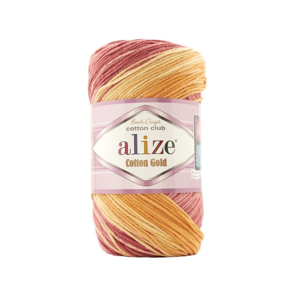 Alize Cotton Gold Fine – Lotto 3 Gomitoli, 55% Cotone 45% Acrilico, 100g/470m, Colore 43 Lilla, Per Maglia E Uncinetto