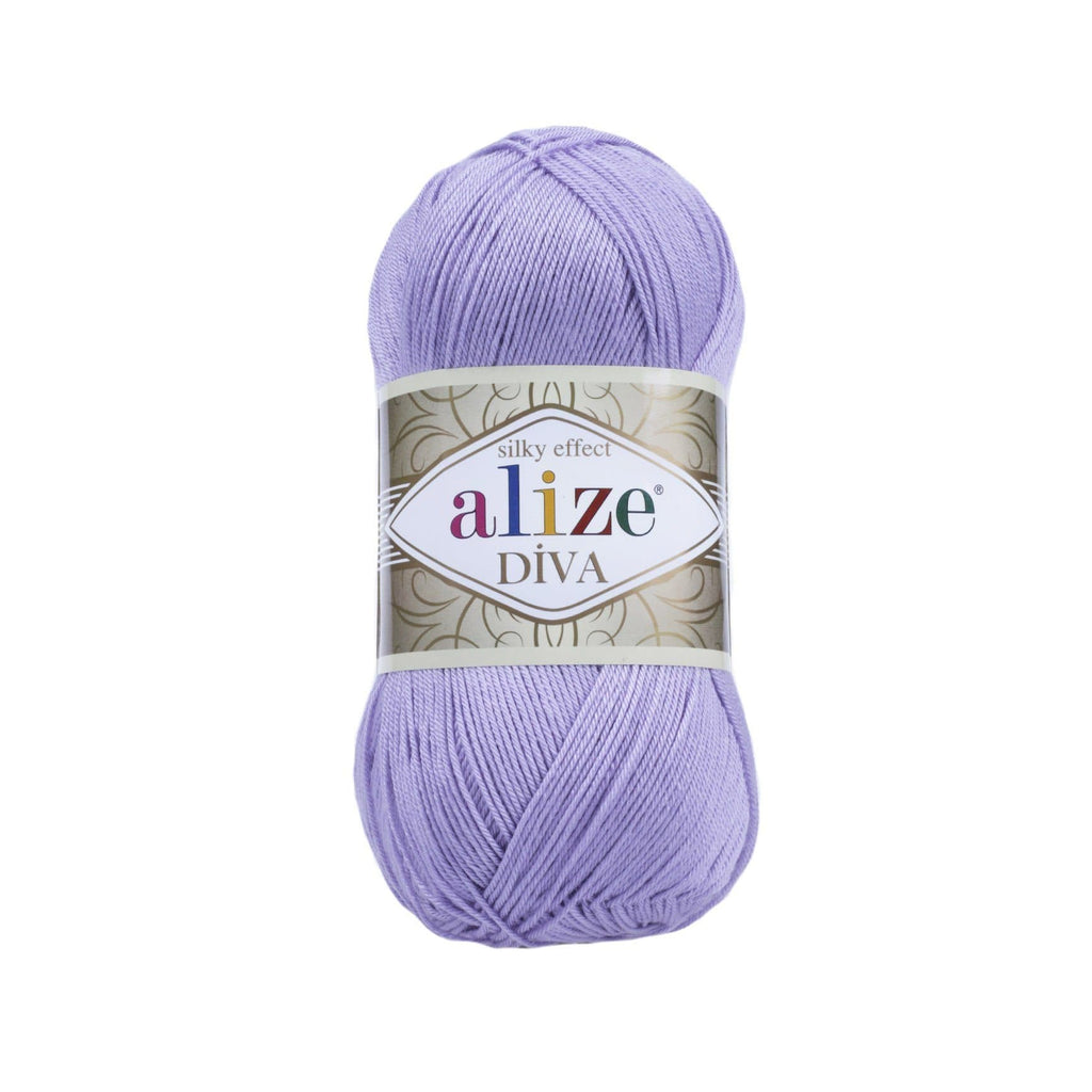 Alize Label Alize Diva – Silky Microfiber Summer Yarn | VILRITA
