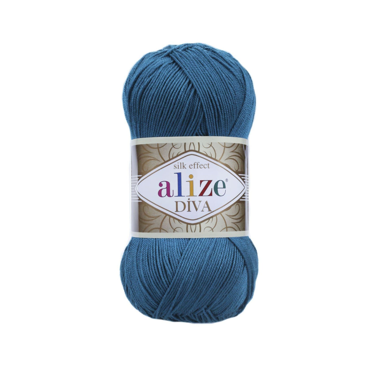 Alize Diva 646 Deep Sea – silky microfibre summer yarn