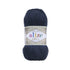 Alize Diva 361 Dark Navy – silky microfibre summer yarn