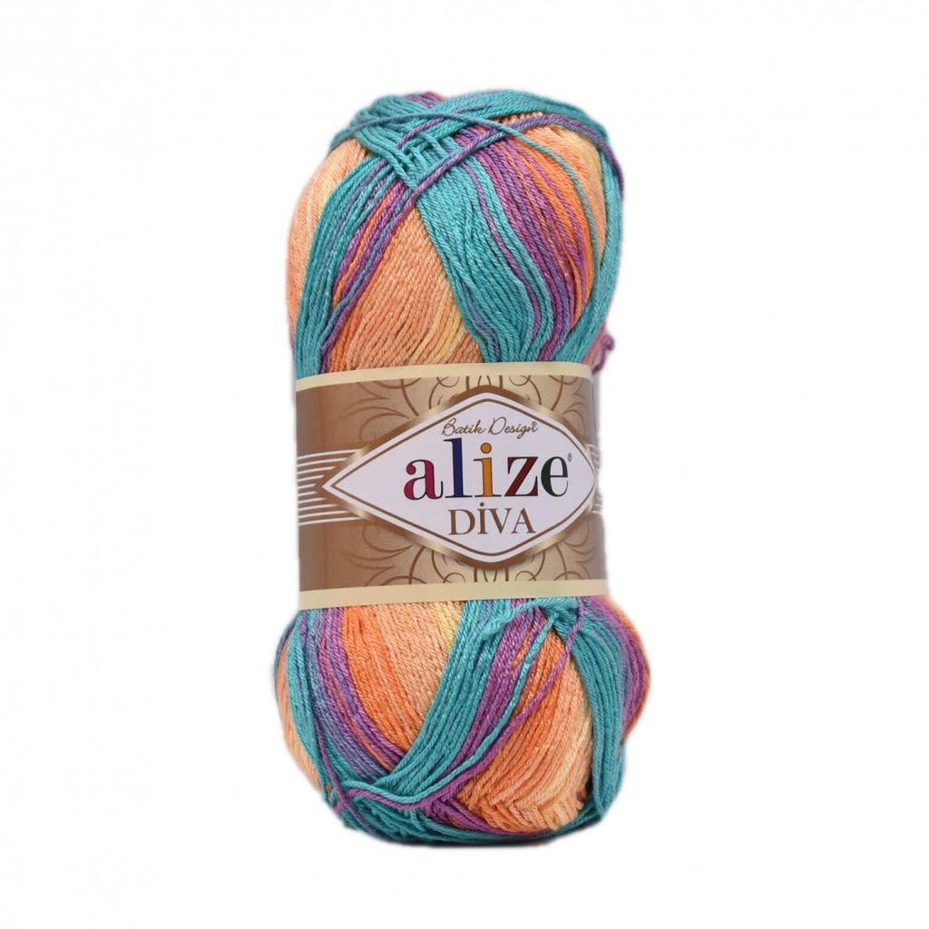 Alize Diva Batik – Variegated Microfiber Yarn | VILRITA
