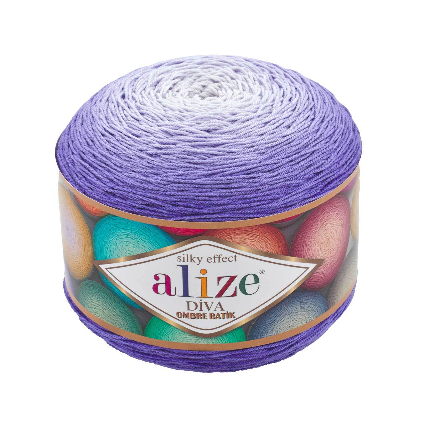 Alize Diva Ombre Batik Alize Diva Ombre / 7378 