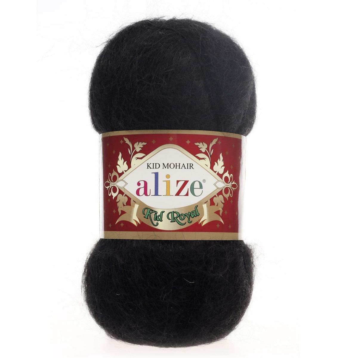 Alize Kid Royal 50 60 Black – fine kid mohair yarn
