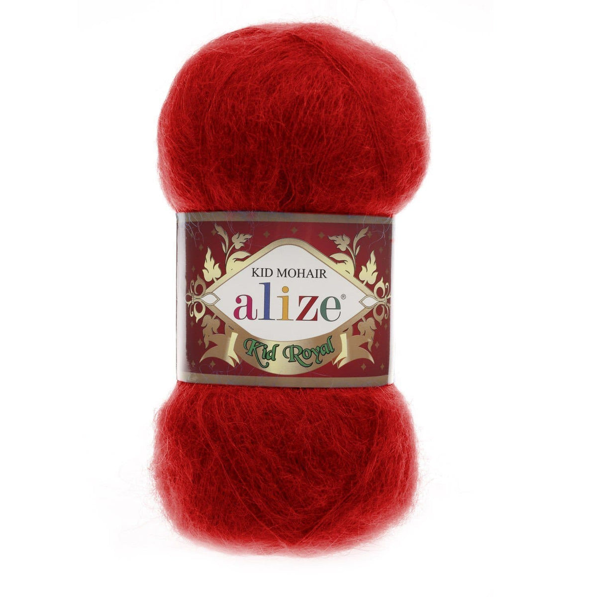 Alize Kid Royal 50 56 Red – fine kid mohair yarn