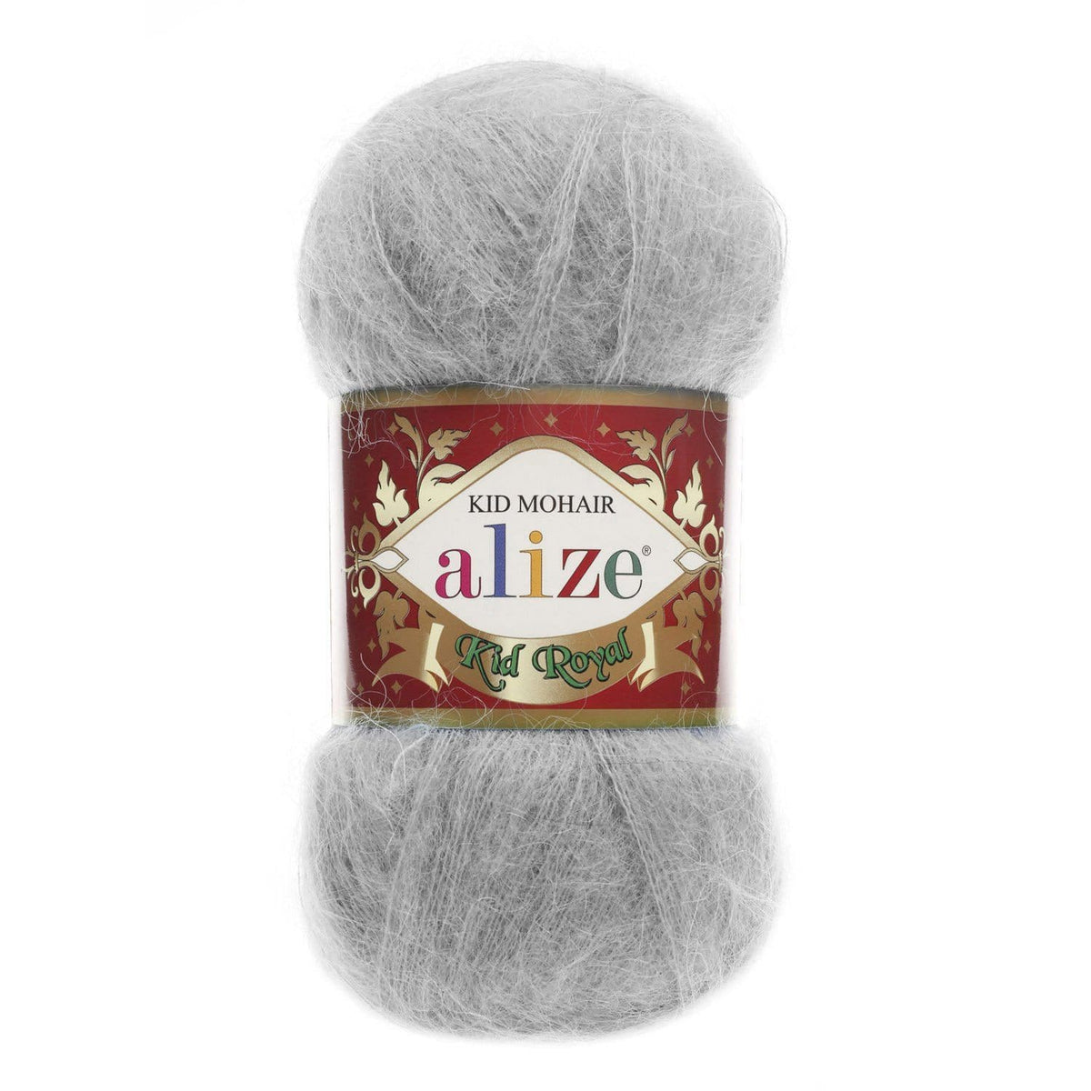 Alize Kid Royal 50 224 Light Grey – fine kid mohair yarn