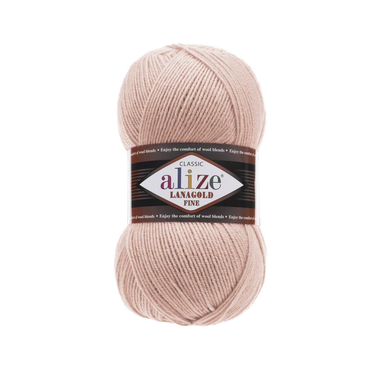 Alize Lanagold Fine 161 Powder – light wool acrylic yarn
