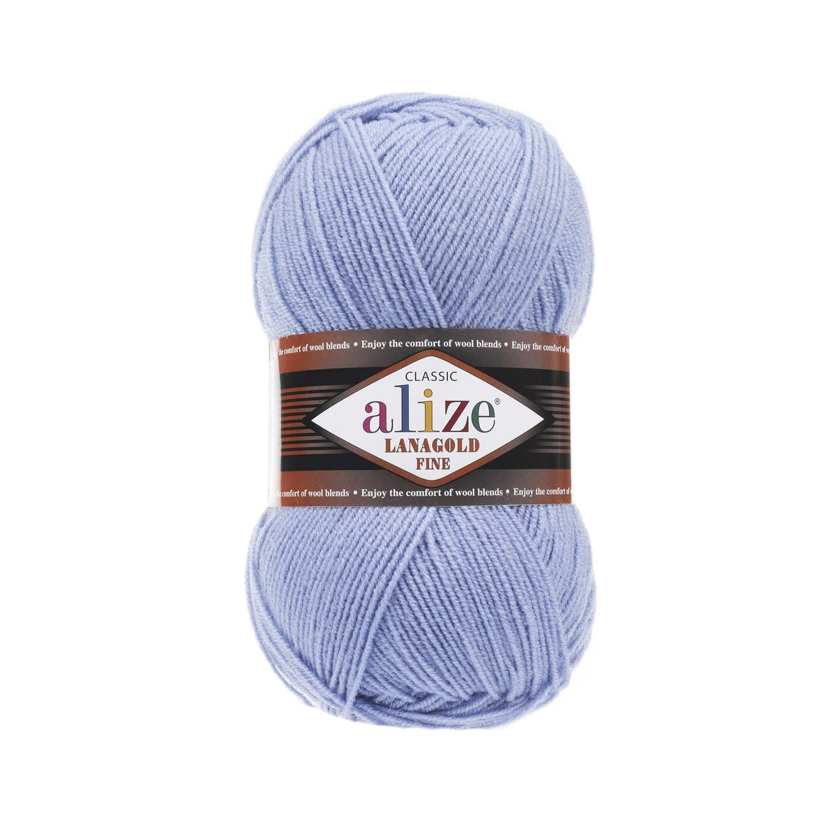 Alize Lanagold Fine 40 Periwinkle – light wool acrylic yarn