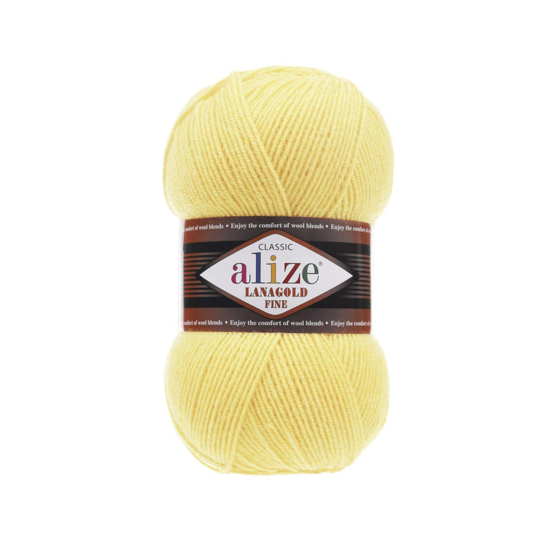 Alize Lanagold Fine Alize Lanagold Fine / Light Yellow (187) 