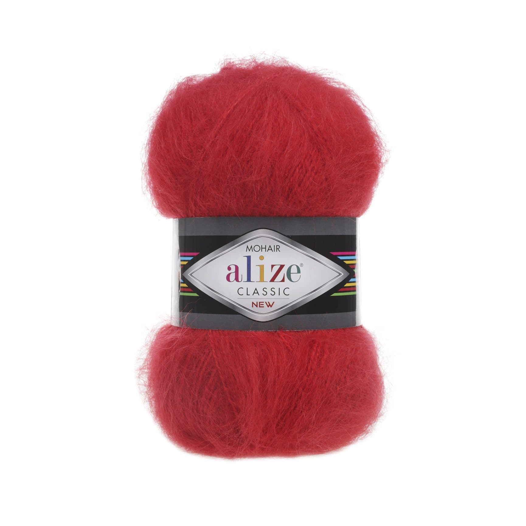 Alize Mohair Classic 56 Rosso – filato acrilico con mohair e lana