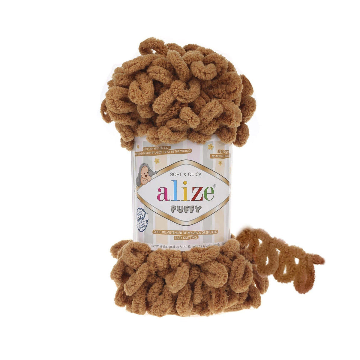 Alize Puffy 179 Tobak – loopgarn