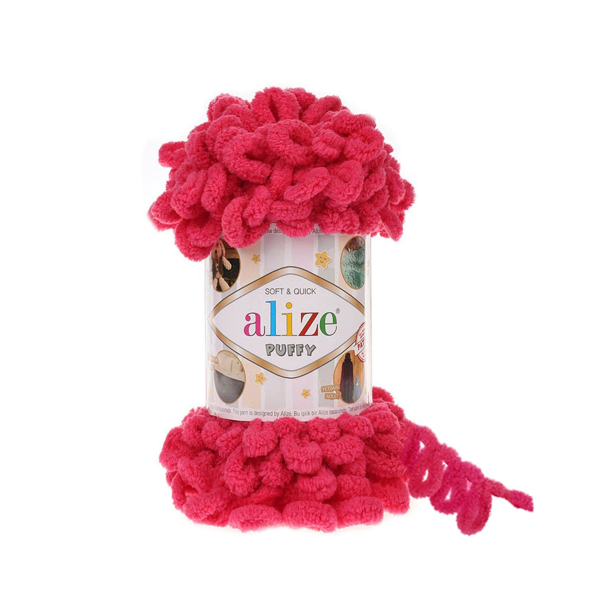 Alize Puffy 149 Vattenmelon – loopgarn