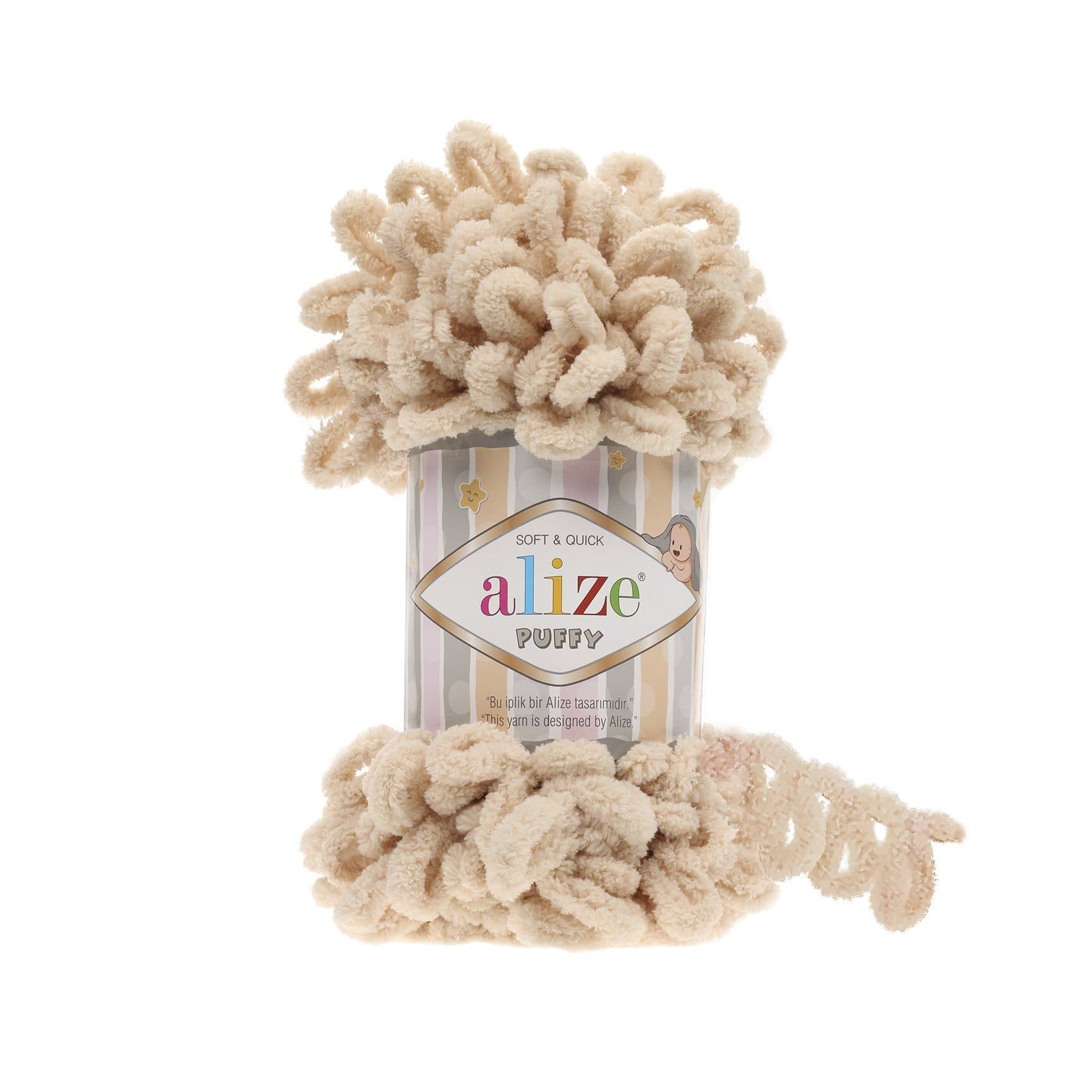 Alize Puffy – Loop Yarn for Finger Knitting | VILRITA