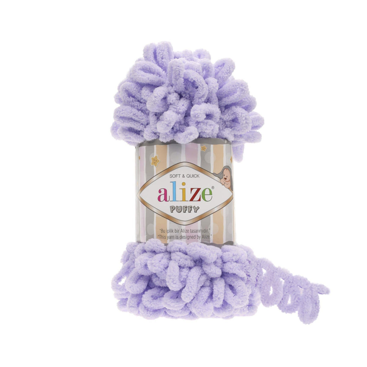 Alize Puffy 146 Lavendel – loopgarn