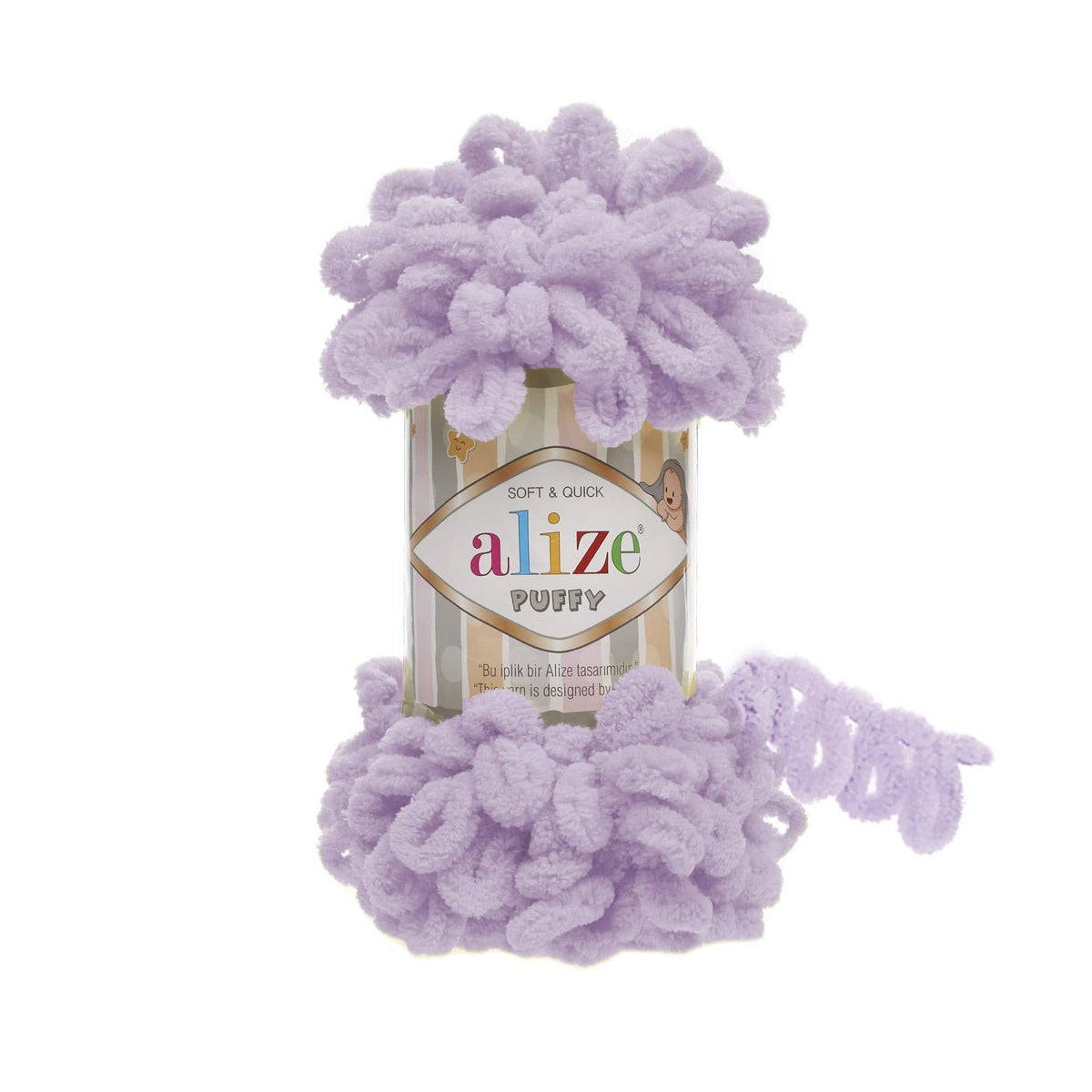 Alize Puffy 27 Lavendel – loopgarn