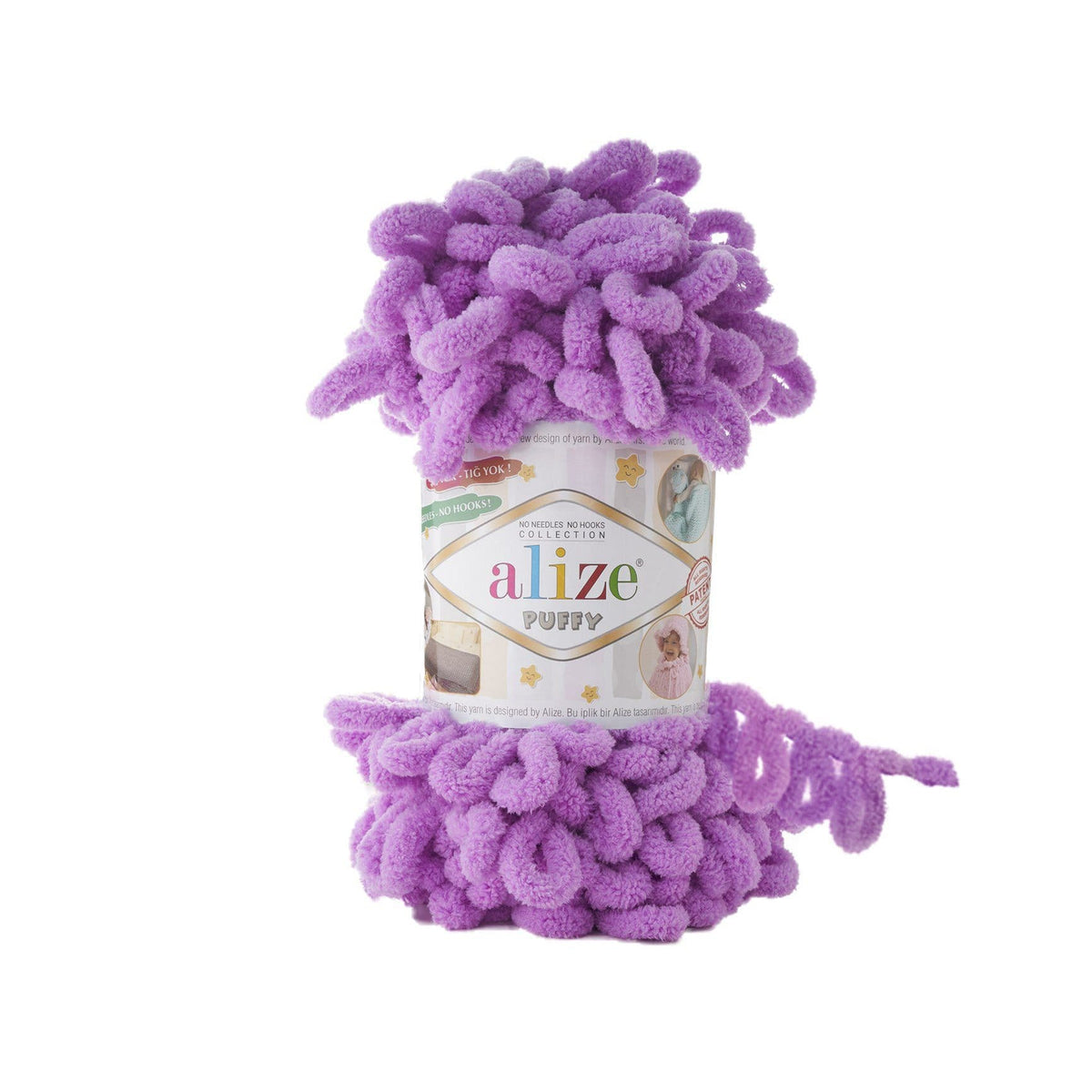 Alize Puffy 378 Orkidé – loopgarn