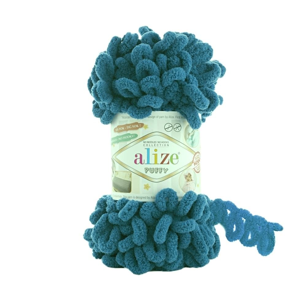 Alize Puffy 646 Petrol – loopgarn