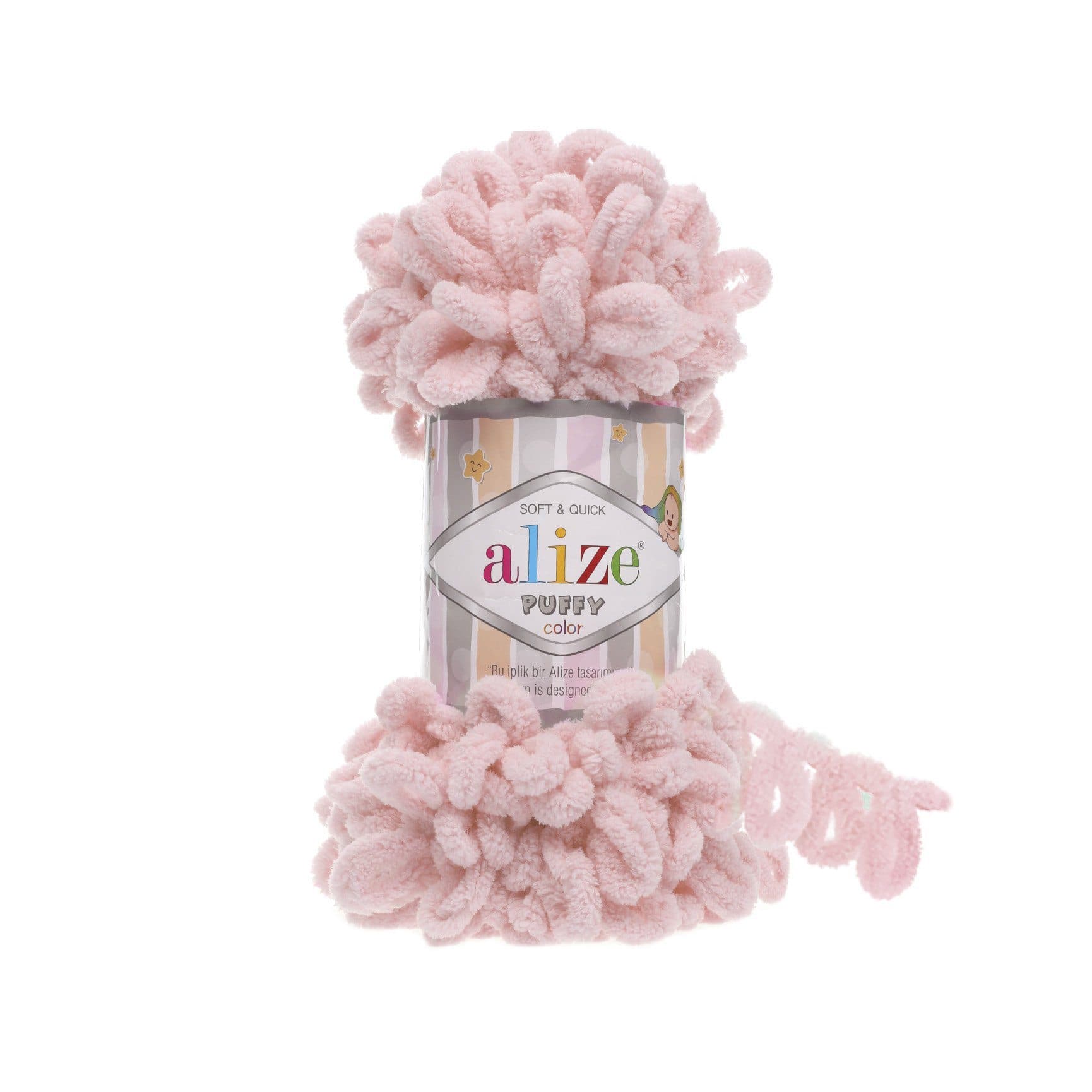 Alize Puffy – Loop Yarn for Finger Knitting | VILRITA