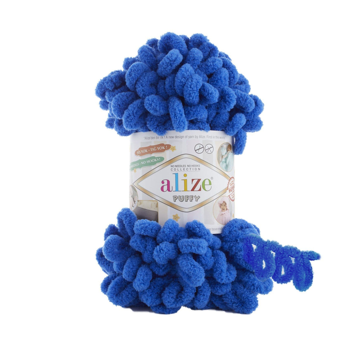 Alize Puffy 141 Kungsblå – loopgarn