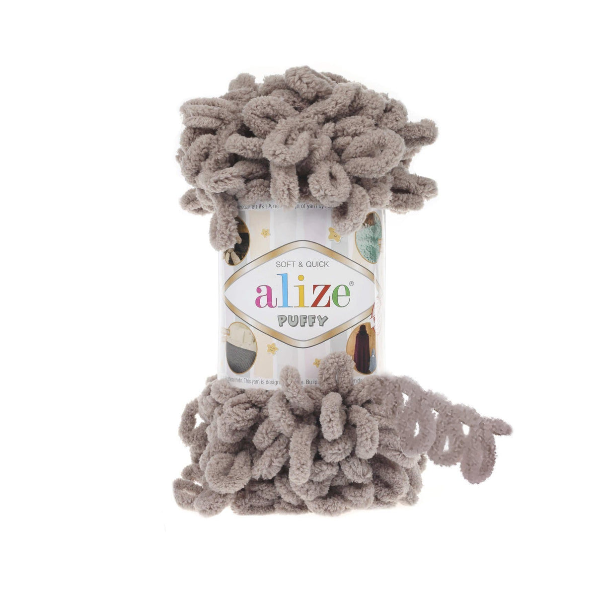Alize Puffy 268 Mink – loopgarn