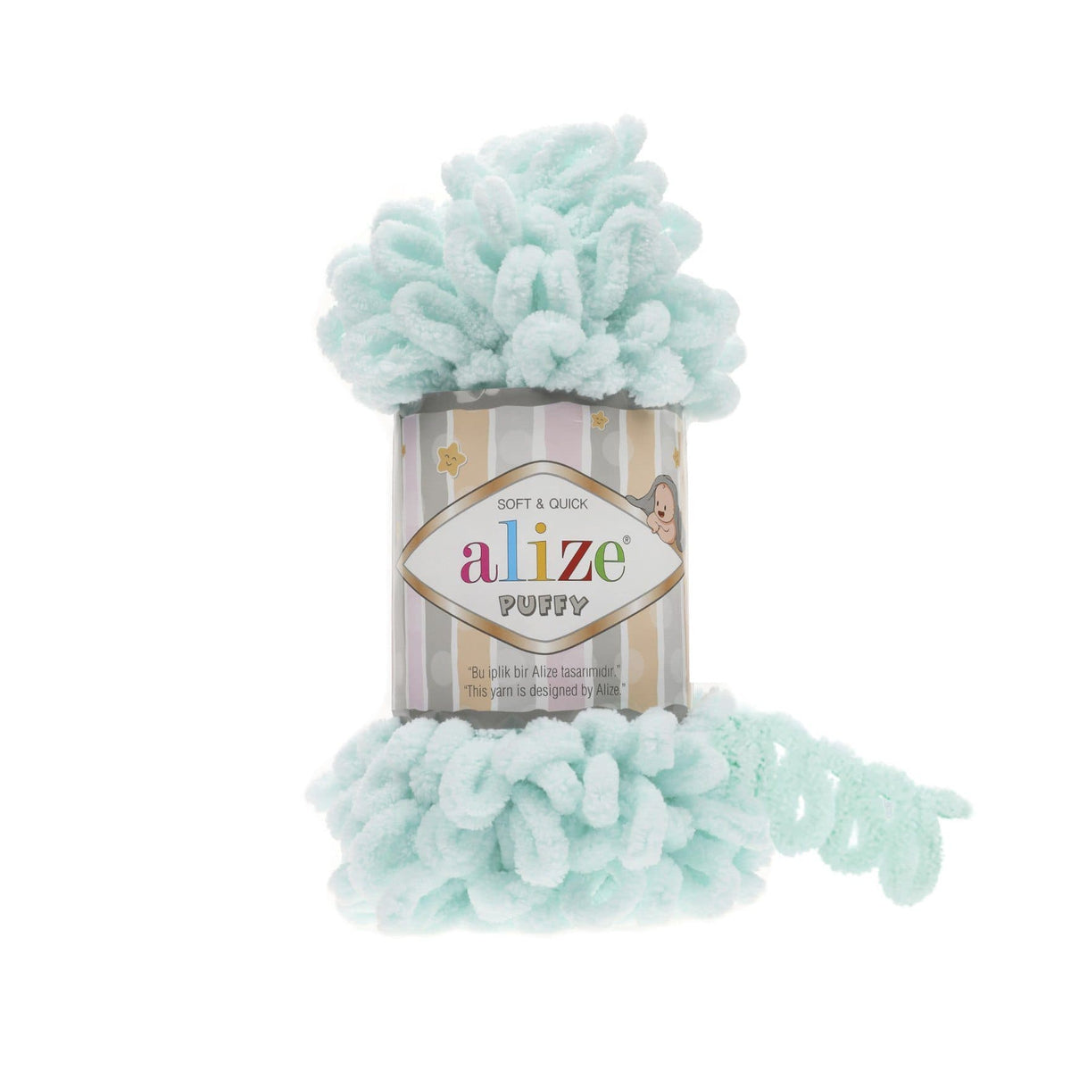 Alize Puffy 15 Havsskum – loopgarn