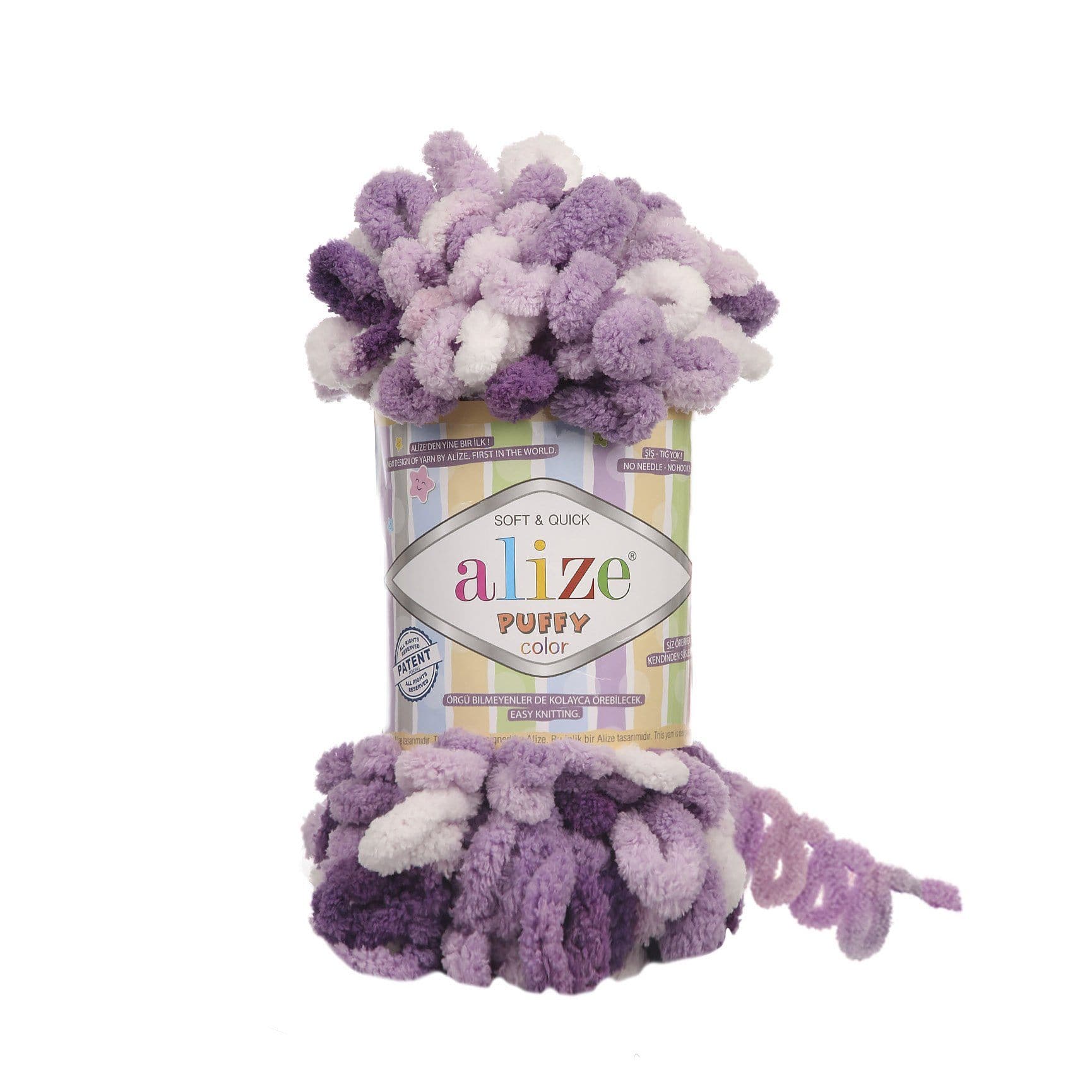Alize Puffy Color – Variegated Finger Knitting Yarn | VILRITA Alize Puffy Color – Variegated Finger Knitting Yarn | VILRITA