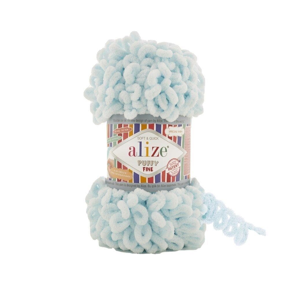 Alize Puffy Fine Alize Puffy Fine / Light Blue (522) 