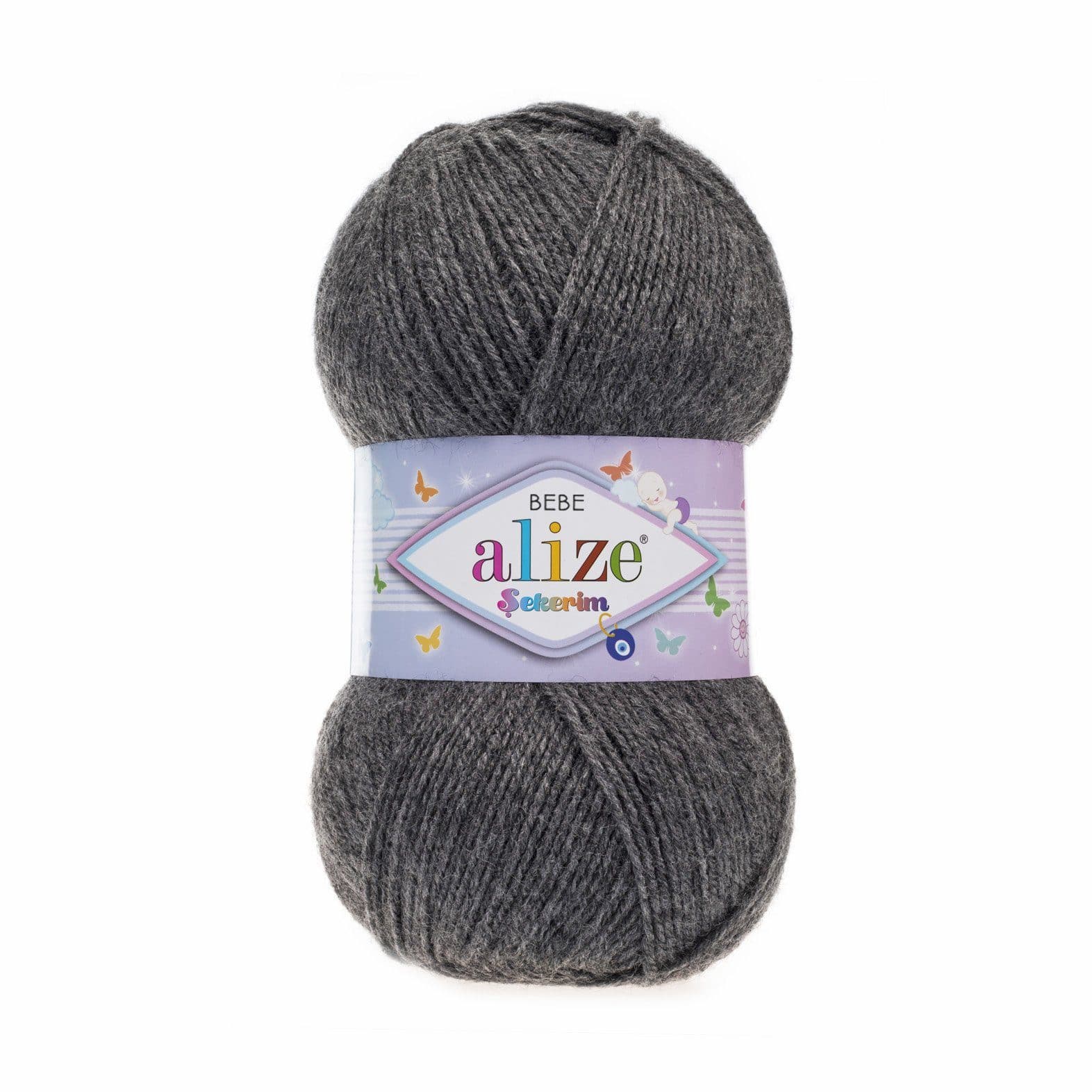Alize Sekerim Bebe Alize Sekerim / Coal Grey Melange (196) 