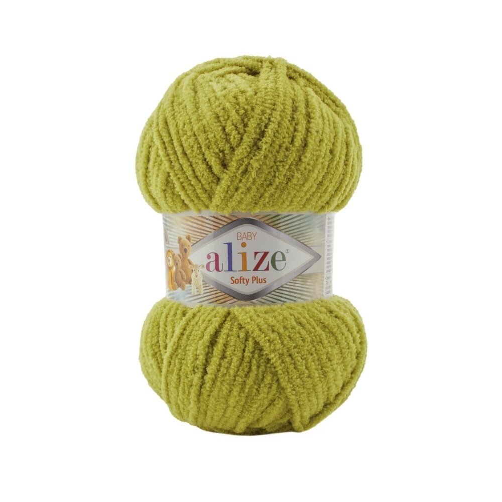 Alize Softy Plus 11 Laima – bieza pūkaina dzija