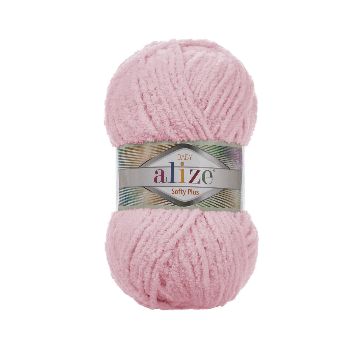 Alize Softy Plus 31 Gaiši rozā – bieza pūkaina dzija