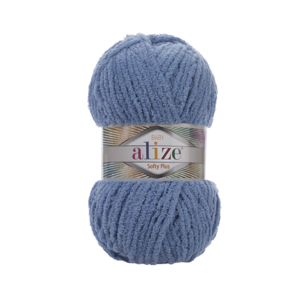 Alize Softy Plus 374 Džinsa – bieza pūkaina dzija