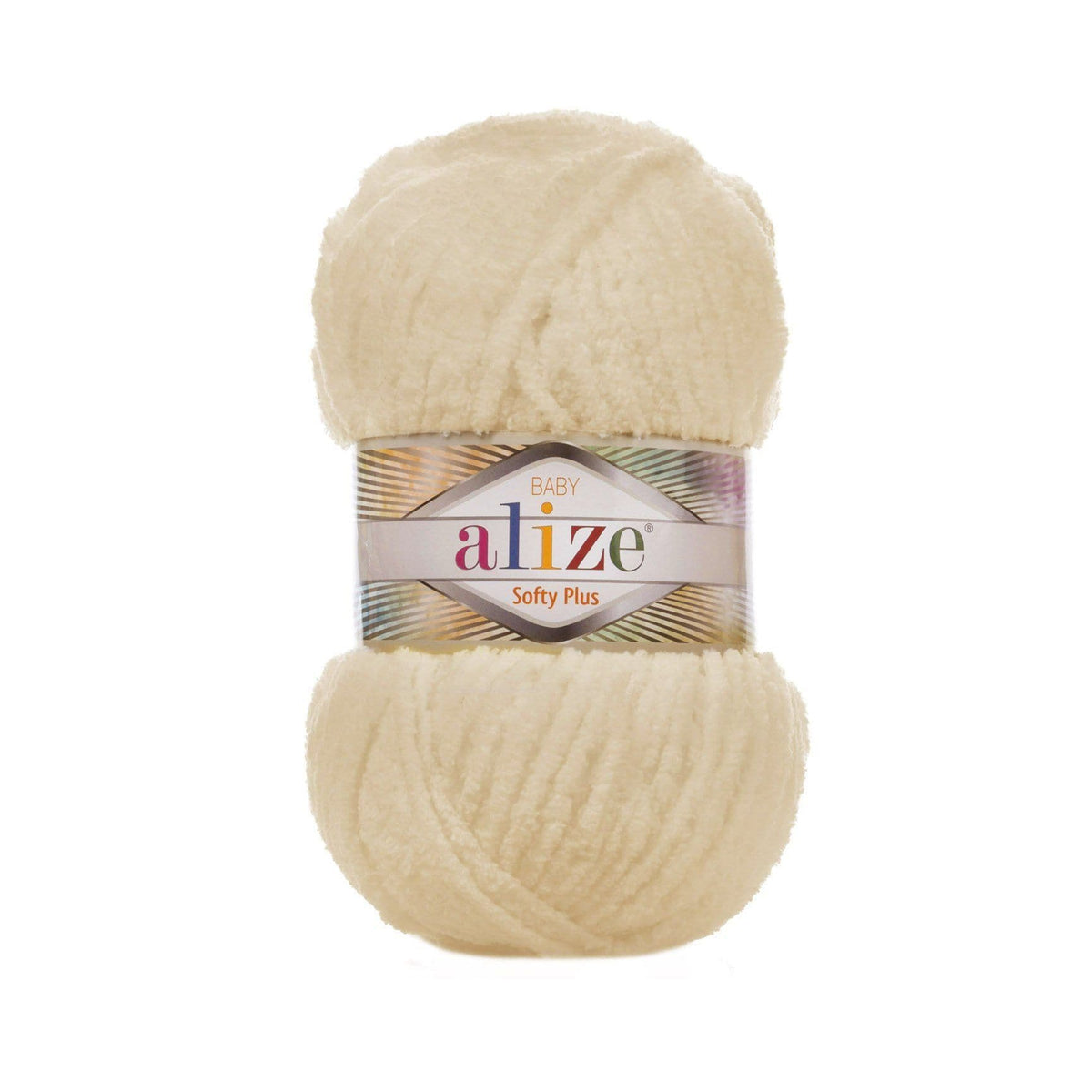 Alize Softy Plus 310 Smilšu – bieza pūkaina dzija