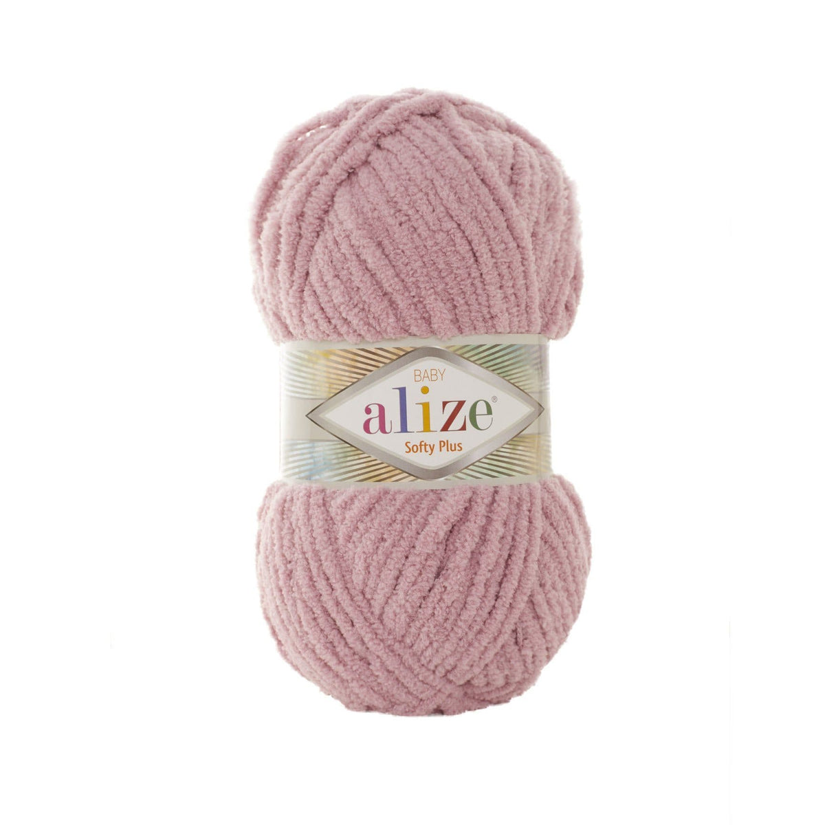 Alize Softy Plus 295 Pelēcīgi rozā – bieza pūkaina dzija