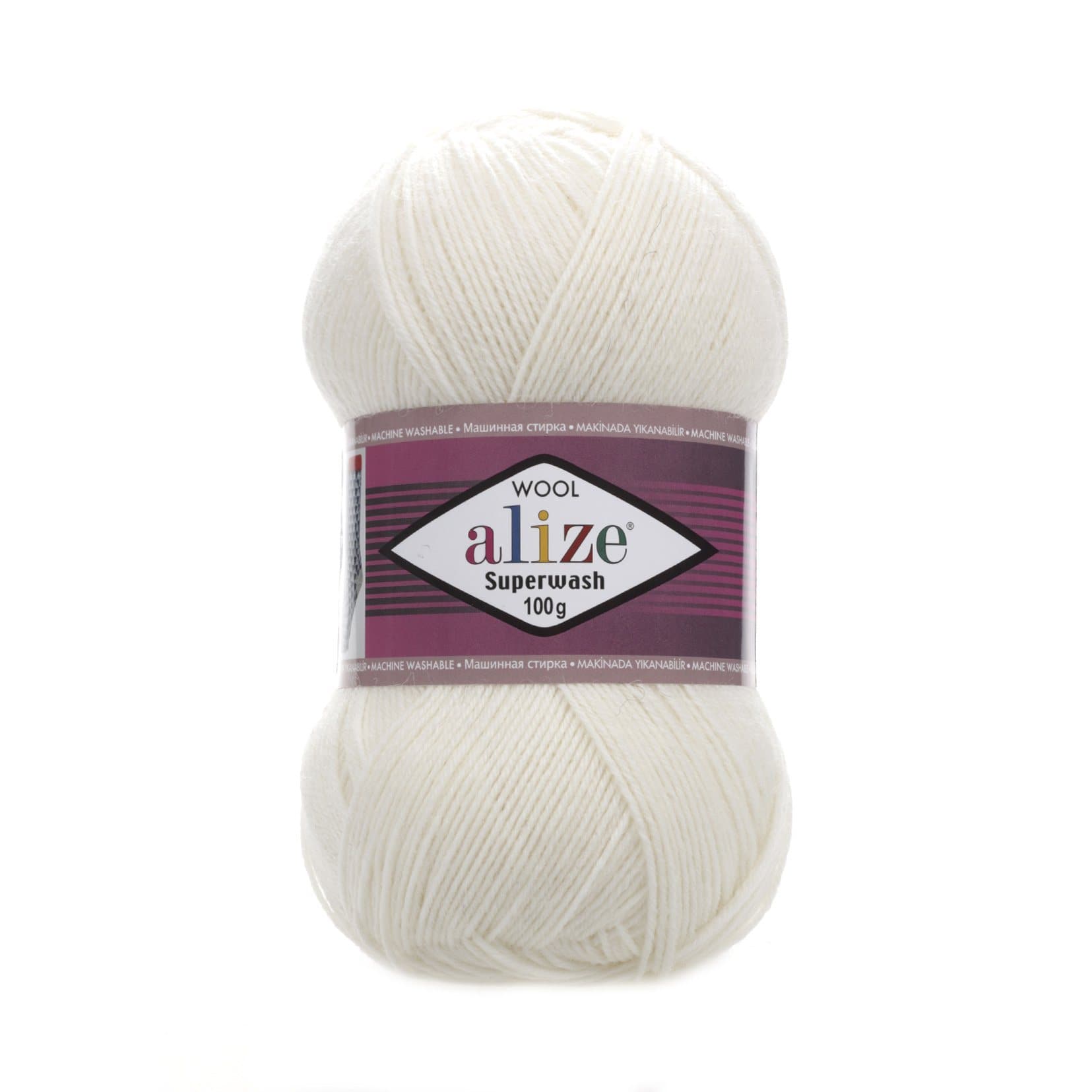 Alize Superwash 100 Alize Superwash / Cream (01) 